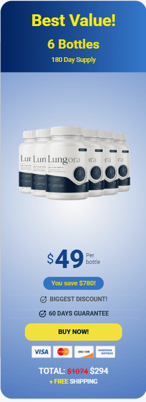 lungora 6 bottles price